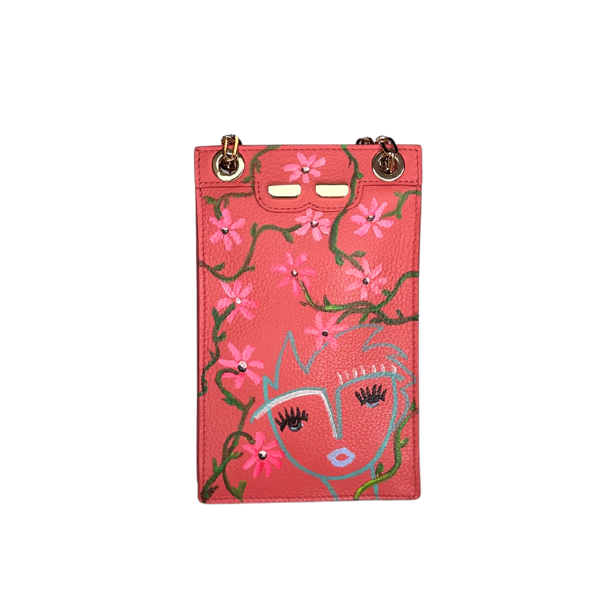 Catherine Cellphone Pouch in Rosa