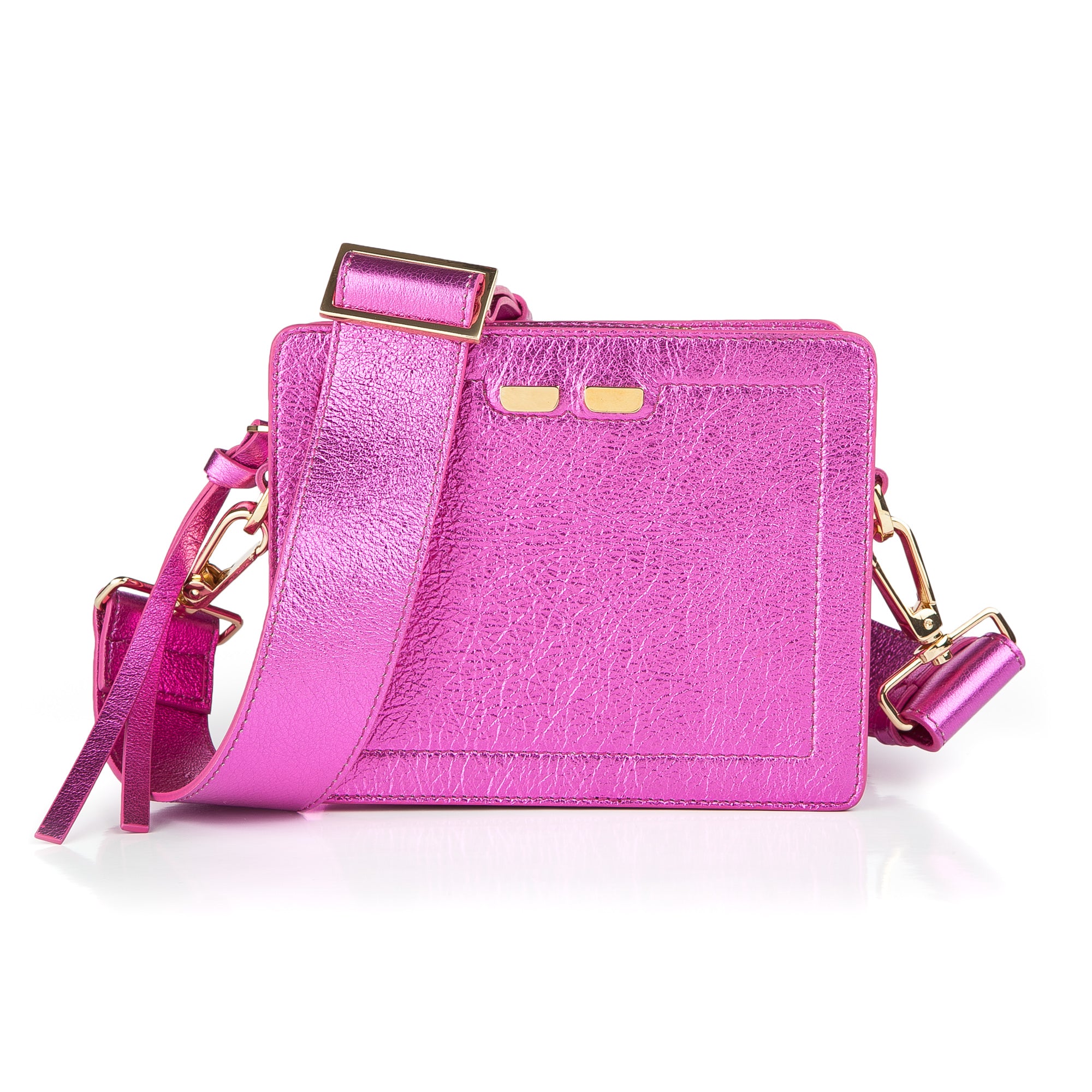 Fairfax in Metallic Pink – BENE Handbags