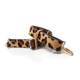 Allain Strap in Leopard Calf Hair