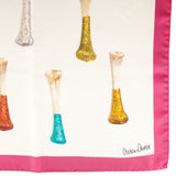 Glitter Chicken Bone Silk Scarf