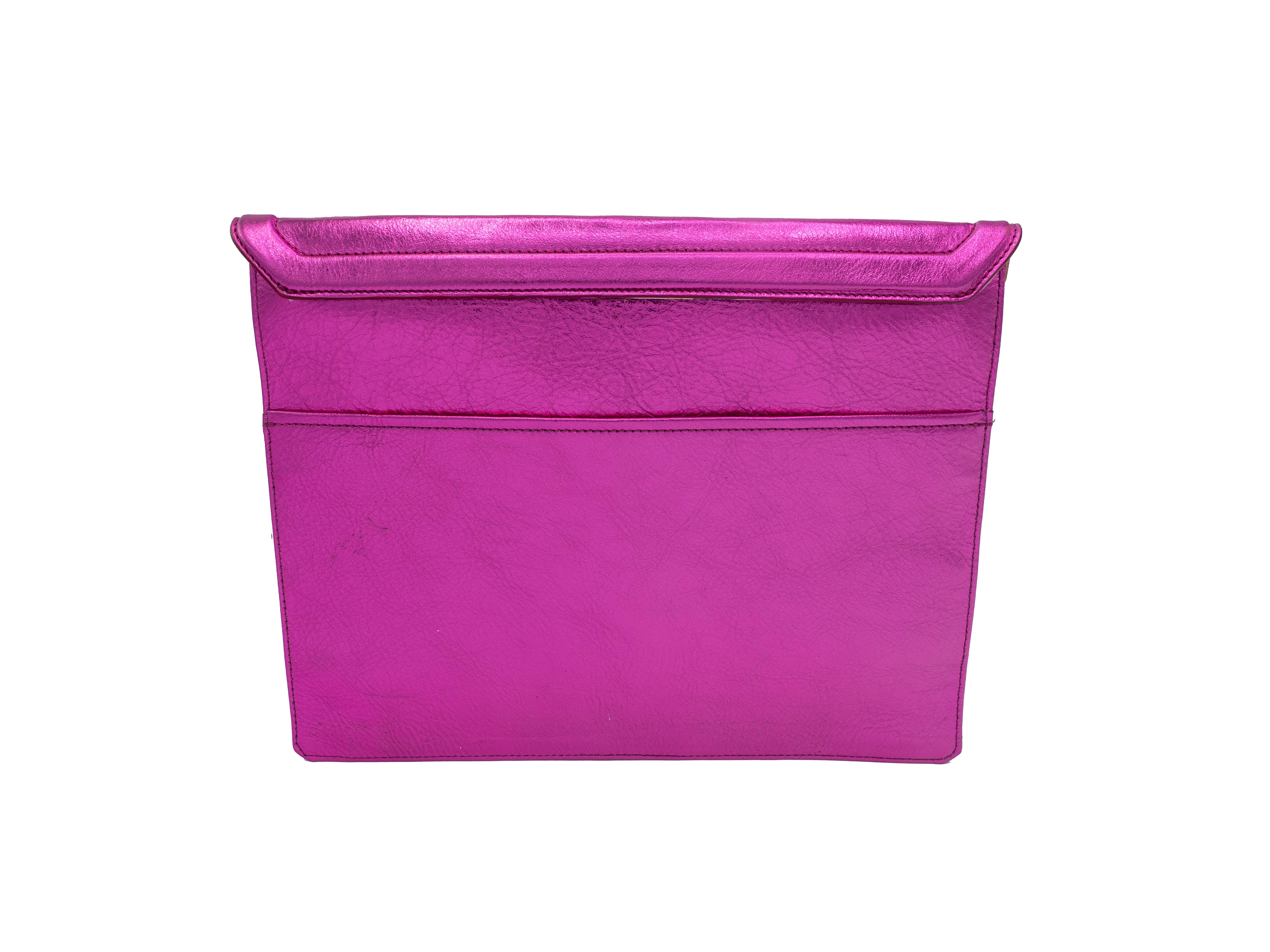 Caffery in Metallic Pink - BENE Handbags 